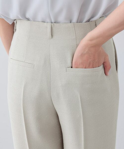 INDIVI / インディヴィ パンツ | 【日本製／SETUP可能】トリアセテート混ワイドパンツ | 詳細14