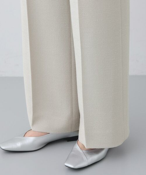 INDIVI / インディヴィ パンツ | 【日本製／SETUP可能】トリアセテート混ワイドパンツ | 詳細16