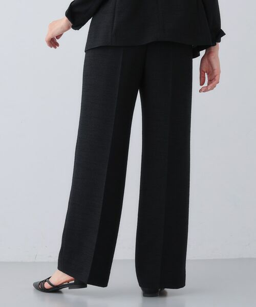 INDIVI / インディヴィ パンツ | 【日本製／SETUP可能】トリアセテート混ワイドパンツ | 詳細7