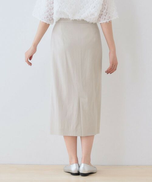 INDIVI / インディヴィ スカート | 【洗える/SETUP可能/UVケア】ストレートラインスカート | 詳細10