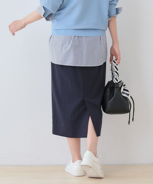 INDIVI / インディヴィ スカート | 【洗える/SETUP可能/UVケア】ストレートラインスカート | 詳細15