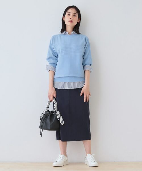 INDIVI / インディヴィ スカート | 【洗える/SETUP可能/UVケア】ストレートラインスカート | 詳細16