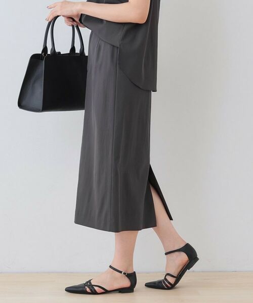 INDIVI / インディヴィ スカート | 【洗える/SETUP可能/UVケア】ストレートラインスカート | 詳細2