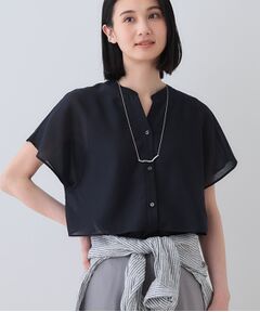 INDIVI / インディヴィ シャツ・ブラウス | 新色登場！【洗える／エアリー】ティアードブラウス