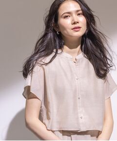 INDIVI / インディヴィ シャツ・ブラウス | 新色登場！【洗える／エアリー】ティアードブラウス