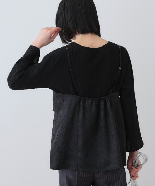 INDIVI / インディヴィ その他トップス | 【2点セット／洗える】カセット服 キャミ＆ブラウス セットトップス | 詳細11