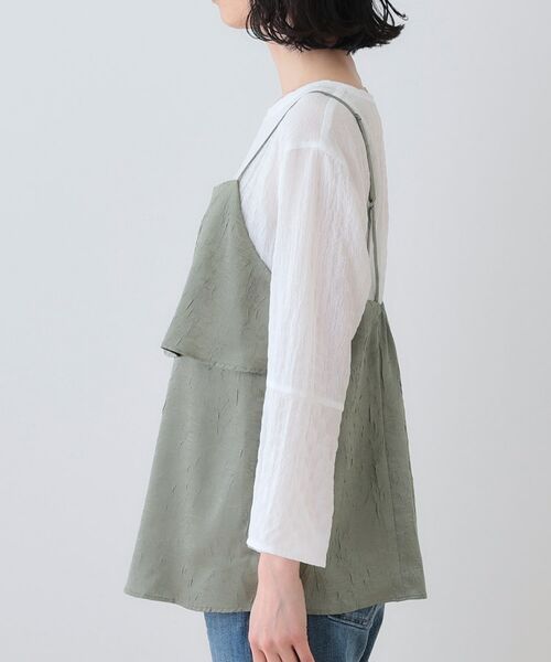 INDIVI / インディヴィ その他トップス | 【2点セット／洗える】カセット服 キャミ＆ブラウス セットトップス | 詳細25