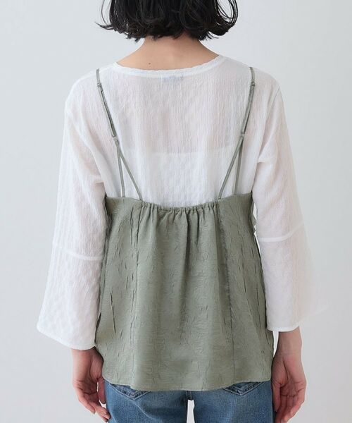 INDIVI / インディヴィ その他トップス | 【2点セット／洗える】カセット服 キャミ＆ブラウス セットトップス | 詳細26