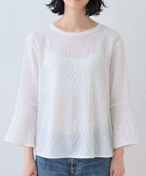 INDIVI / インディヴィ その他トップス | 【2点セット／洗える】カセット服 キャミ＆ブラウス セットトップス | 詳細29