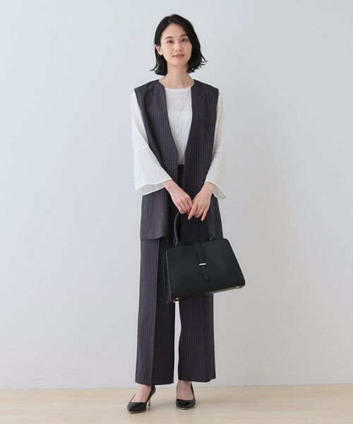 INDIVI / インディヴィ その他トップス | 【2点セット／洗える】カセット服 キャミ＆ブラウス セットトップス | 詳細8