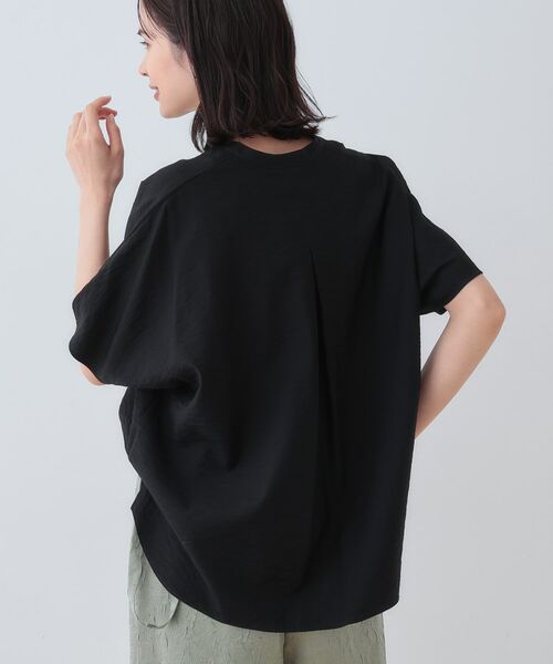 INDIVI / インディヴィ シャツ・ブラウス | 【洗える／UVケア／SETUP可能】スキッパードルマンブラウス | 詳細16