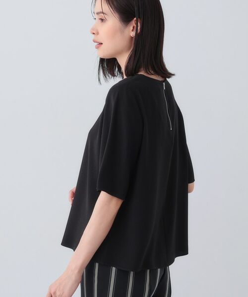 INDIVI / インディヴィ シャツ・ブラウス | 【日本製／トリアセテート混】アシメラインブラウス | 詳細6