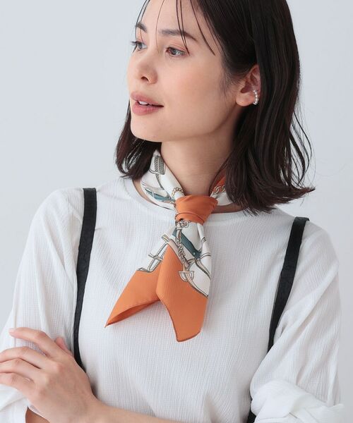 INDIVI / インディヴィ バンダナ・スカーフ | 【60cm四方】スクエアスカーフ | 詳細3