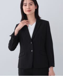 INDIVI / インディヴィ テーラードジャケット | 【洗える／リクルートスーツ】2つボタンテーラードカラージャケット