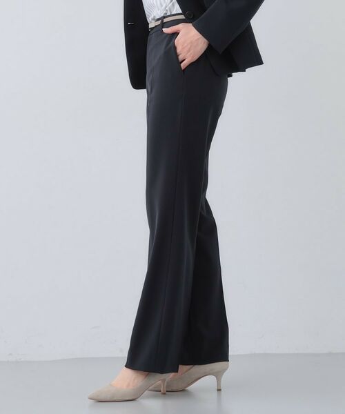 INDIVI / インディヴィ パンツ | 【洗える/リクルートスーツ】ストレッチストレートラインパンツ | 詳細6