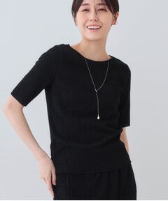 INDIVI / インディヴィ カットソー | 【日本製／SETUP可能】ブークレーカットソー