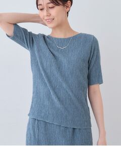 INDIVI / インディヴィ カットソー | 【日本製／SETUP可能】ブークレーカットソー