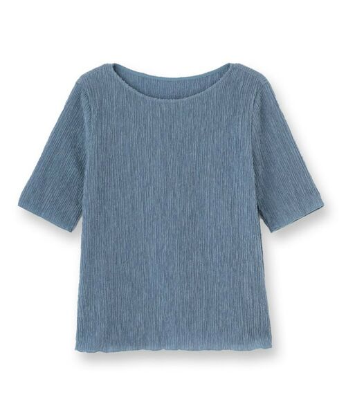 INDIVI / インディヴィ カットソー | 【日本製／SETUP可能】ブークレーカットソー | 詳細1