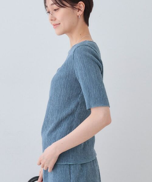 INDIVI / インディヴィ カットソー | 【日本製／SETUP可能】ブークレーカットソー | 詳細6