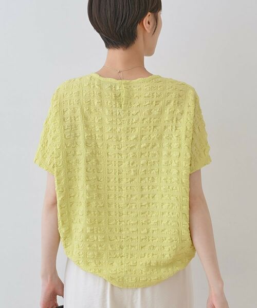 INDIVI / インディヴィ カットソー | 【洗える／凹凸素材／UVケア】コンパクトトップス | 詳細15