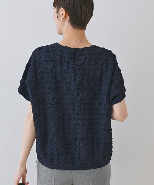 INDIVI / インディヴィ カットソー | 【洗える／凹凸素材／UVケア】コンパクトトップス | 詳細21