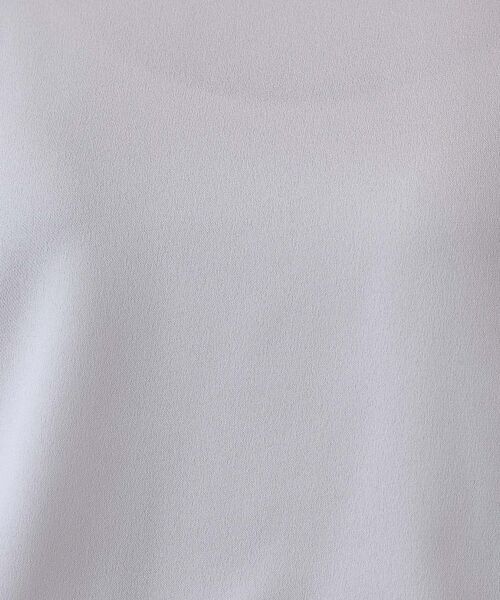 INDIVI / インディヴィ シャツ・ブラウス | 【洗える／5分袖】シルク風素材オフィスブラウス | 詳細11