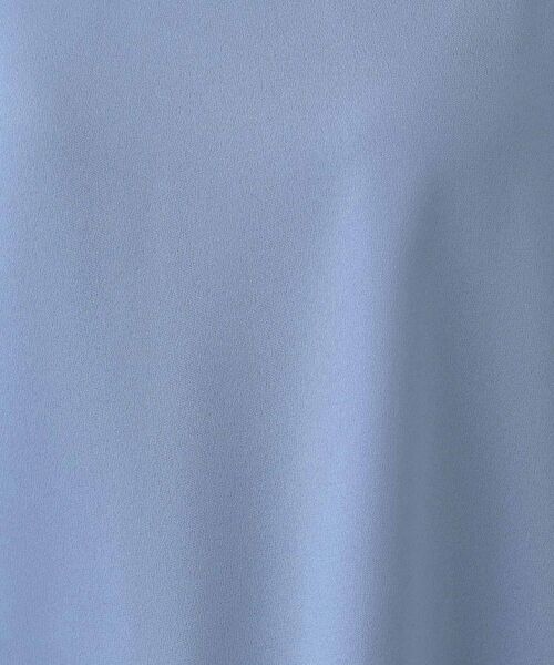 INDIVI / インディヴィ シャツ・ブラウス | 【洗える／5分袖】シルク風素材オフィスブラウス | 詳細18