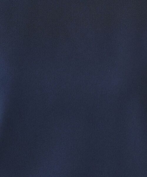 INDIVI / インディヴィ シャツ・ブラウス | 【洗える／5分袖】シルク風素材オフィスブラウス | 詳細22