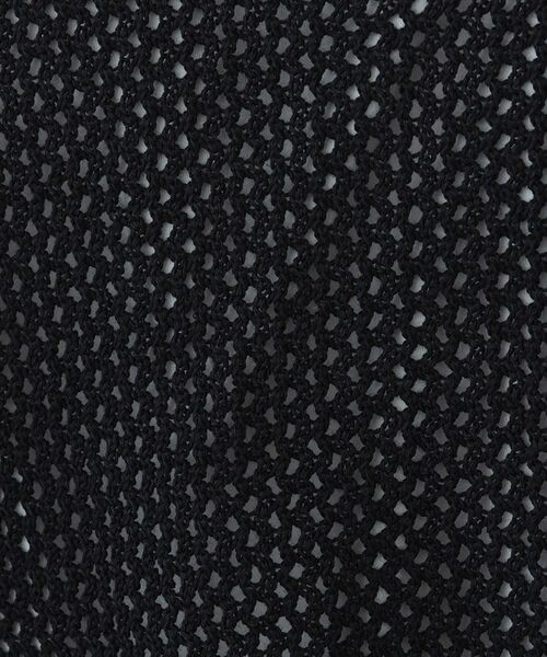 INDIVI / インディヴィ カーディガン・ボレロ | 【洗える/コットン100%】メッシュ柄ニットブルゾン | 詳細13