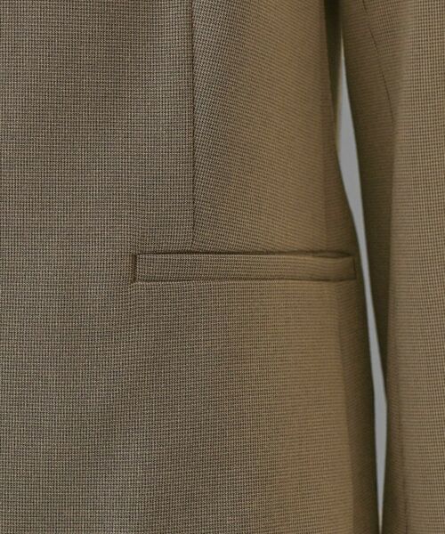 INDIVI / インディヴィ ノーカラージャケット | 【洗える／夏スーツ】ミニ千鳥柄ノーカラージャケット | 詳細17