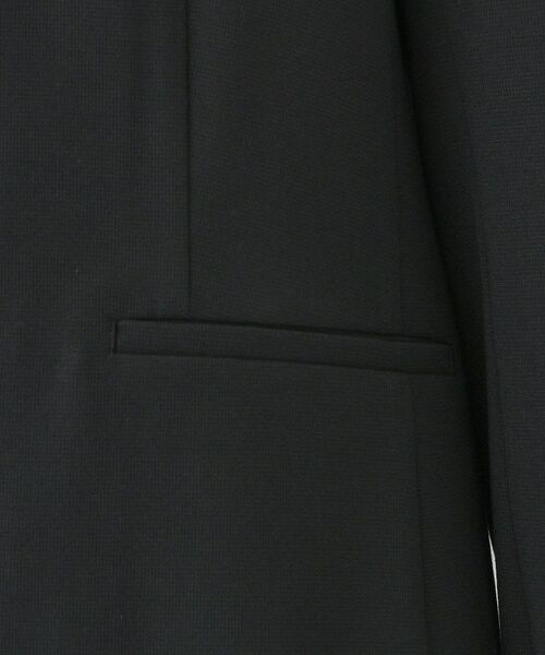 INDIVI / インディヴィ ノーカラージャケット | 【洗える／夏スーツ】ミニ千鳥柄ノーカラージャケット | 詳細5