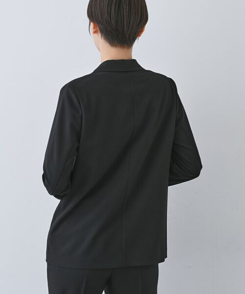 INDIVI / インディヴィ テーラードジャケット | 【洗える/夏スーツ】ミニ千鳥柄テーラードカラージャケット | 詳細3