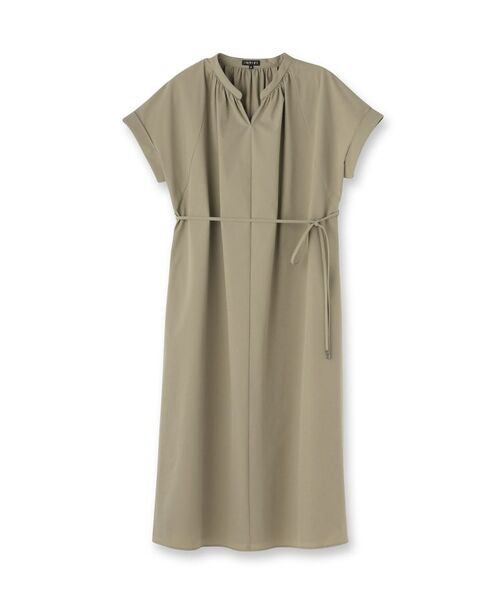 INDIVI / インディヴィ ミニ丈・ひざ丈ワンピース | 【通気性◎撥水/UV/接触冷感】アクティブワンピース | 詳細1