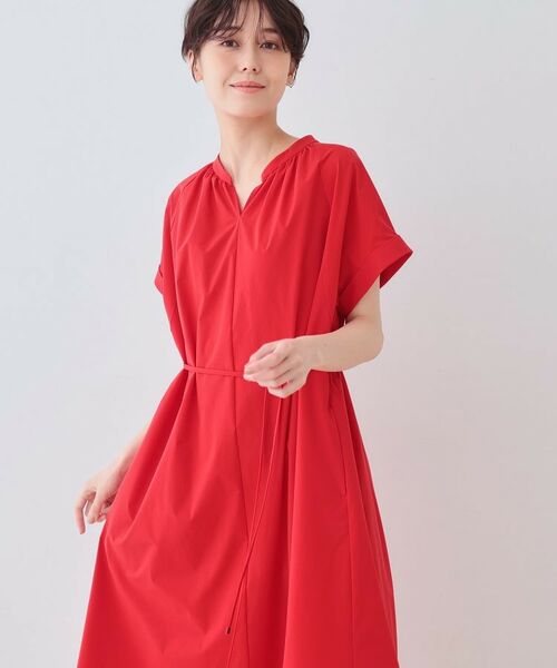 INDIVI / インディヴィ ミニ丈・ひざ丈ワンピース | 【通気性◎撥水/UV/接触冷感】アクティブワンピース | 詳細10