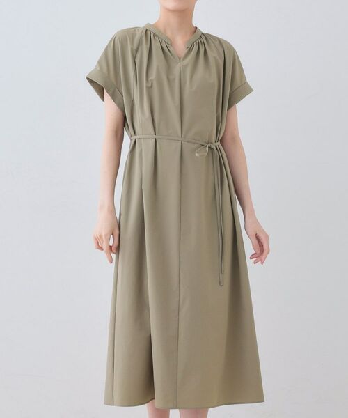 INDIVI / インディヴィ ミニ丈・ひざ丈ワンピース | 【通気性◎撥水/UV/接触冷感】アクティブワンピース | 詳細14