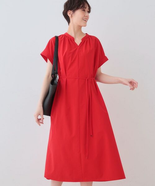 INDIVI / インディヴィ ミニ丈・ひざ丈ワンピース | 【通気性◎撥水/UV/接触冷感】アクティブワンピース | 詳細22