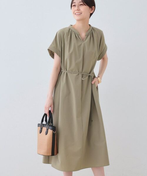 INDIVI / インディヴィ ミニ丈・ひざ丈ワンピース | 【通気性◎撥水/UV/接触冷感】アクティブワンピース | 詳細24