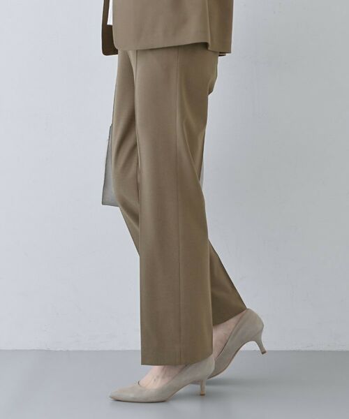 INDIVI / インディヴィ パンツ | 【洗える/夏スーツ】ミニ千鳥柄ストレートパンツ | 詳細10