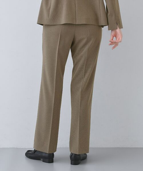 INDIVI / インディヴィ パンツ | 【洗える/夏スーツ】ミニ千鳥柄ストレートパンツ | 詳細15