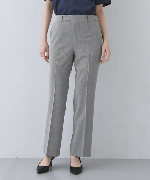 INDIVI / インディヴィ パンツ | 【洗える/夏スーツ】ミニ千鳥柄ストレートパンツ | 詳細18