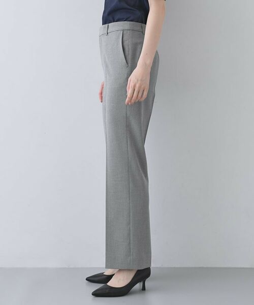 INDIVI / インディヴィ パンツ | 【洗える/夏スーツ】ミニ千鳥柄ストレートパンツ | 詳細19