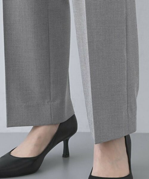 INDIVI / インディヴィ パンツ | 【洗える/夏スーツ】ミニ千鳥柄ストレートパンツ | 詳細24