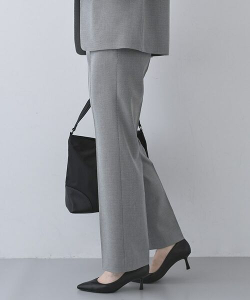 INDIVI / インディヴィ パンツ | 【洗える/夏スーツ】ミニ千鳥柄ストレートパンツ | 詳細7