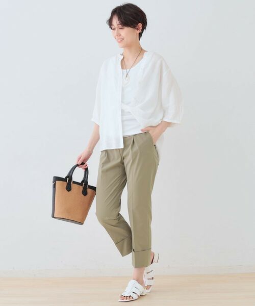 INDIVI / インディヴィ ショート・ハーフ・半端丈パンツ | 【通気性◎撥水/UV/SETUP可能】アクティブパンツ | 詳細11