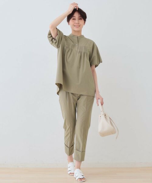 INDIVI / インディヴィ ショート・ハーフ・半端丈パンツ | 【通気性◎撥水/UV/SETUP可能】アクティブパンツ | 詳細12