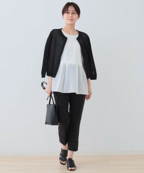 INDIVI / インディヴィ ショート・ハーフ・半端丈パンツ | 【通気性◎撥水/UV/SETUP可能】アクティブパンツ | 詳細6