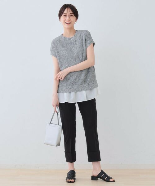 INDIVI / インディヴィ ショート・ハーフ・半端丈パンツ | 【通気性◎撥水/UV/SETUP可能】アクティブパンツ | 詳細8