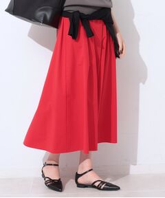 INDIVI / インディヴィ ロング・マキシ丈スカート | 【通気性◎撥水／UVケア／SETUP可能】アクティブスカート