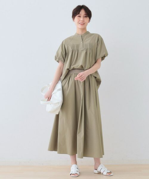 INDIVI / インディヴィ ロング・マキシ丈スカート | 【通気性◎撥水／UVケア／SETUP可能】アクティブスカート | 詳細12