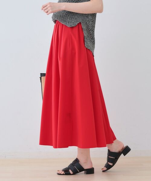 INDIVI / インディヴィ ロング・マキシ丈スカート | 【通気性◎撥水／UVケア／SETUP可能】アクティブスカート | 詳細14